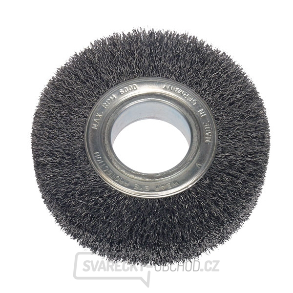 Brusný kartáč z ocelových drátů 200 x 25 x 20 mm - 0,50 mm