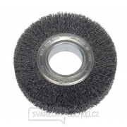Brusný kartáč z ocelových drátů 200 x 25 x 20 mm - 0,35 mm Brusný kartáč z ocelových drátů 200 x 25 x 20 mm - 0,35 mm gallery main image