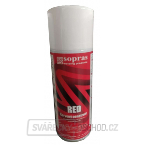 RED červený penetrant 400ml