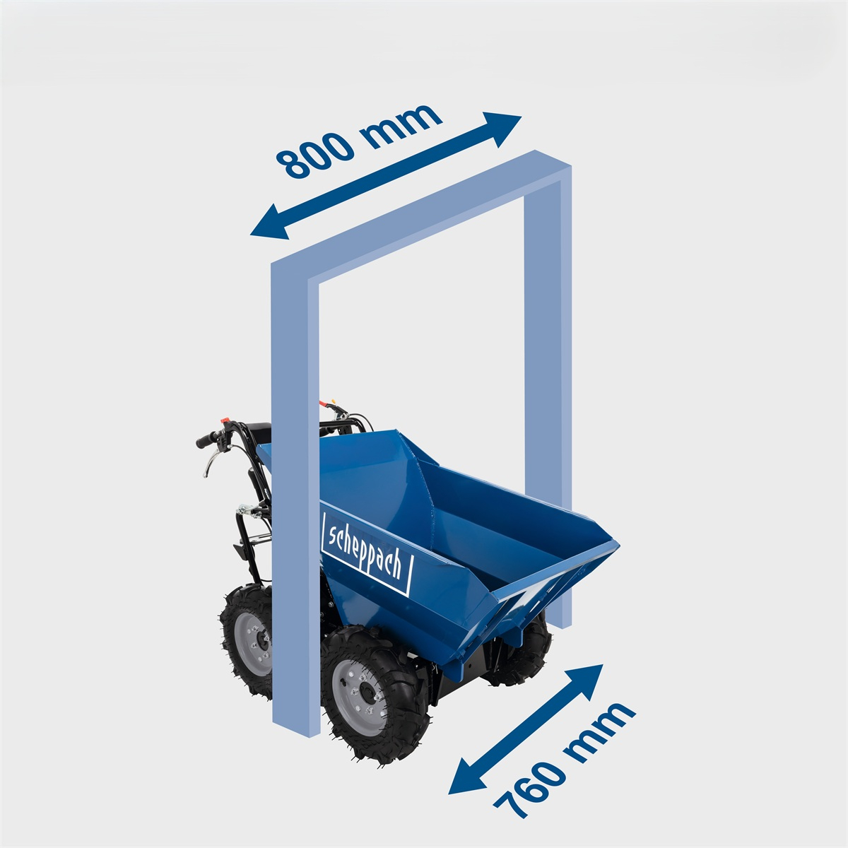 DP 3000 kolový přepravník 4x4  Náhled