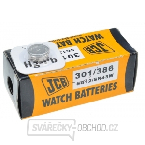 JCB hodinkové baterie typ 301/386, balení 10ks