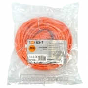 Solight prodlužovací kabel - spojka, 1 zásuvka, oranžová, 20m Náhled