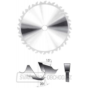 Pilový kotouč na dřevo Ø 600 mm, tvrdokov Pilový kotouč na dřevo Ø 600 mm, tvrdokov gallery main image