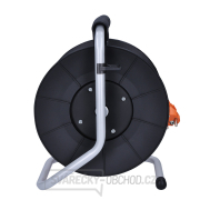 Solight prodlužovací kabel na bubnu, 4 zásuvky, oranžový kabel, černý buben, 20m Solight prodlužovací kabel na bubnu, 4 zásuvky, oranžový kabel, černý buben, 20m náhled