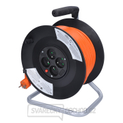Solight prodlužovací kabel na bubnu, 4 zásuvky, oranžový, 50m Solight prodlužovací kabel na bubnu, 4 zásuvky, oranžový, 50m náhled