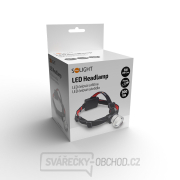Solight LED čelová svítilna, 300lm, Cree XPG R5, fokus, 3x AA Náhled
