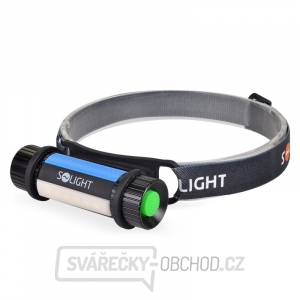 Solight LED ruční a čelová svítilna 2v1, 90 + 140lm, 3x AAA