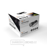 Solight kovová svítilna malá, 1W LED, černá, 1x AA Náhled