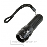 Solight kovová svítilna, 1W LED, černá, fokus, 3 x AAA gallery main image