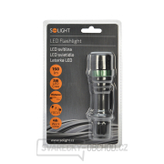 Solight kovová svítilna, 3W CREE LED, černá, fokus, 3x AAA náhled