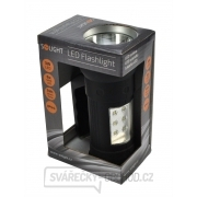 Solight LED svítilna 2v1, 3W CREE + 6x SMD LED, černá, 3 x AA Náhled