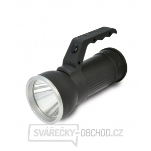 Solight LED svítilna 2v1, 3W CREE + 6x SMD LED, černá, 3 x AA