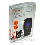 Solight alkohol tester profi, 0,1 - 3,0‰ BAC, citlivost 0,1‰, barevný displej, automatické čištění Náhled