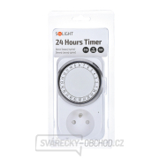 Solight časový spínač, 24 h., 1 režim náhled
