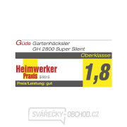 Elektrický štěpkovač větví Gude GH 2800 Super Silent Elektrický štěpkovač větví Gude GH 2800 Super Silent náhled