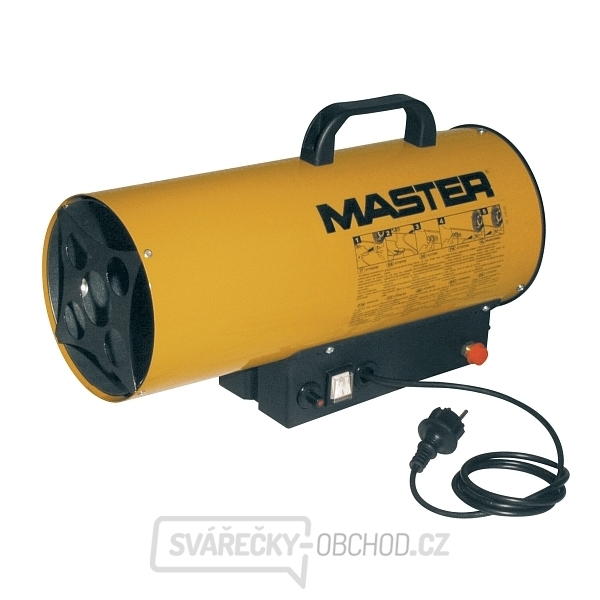 Plynové topidlo s ventilátorem o výkonu 10,5 kW BLP11