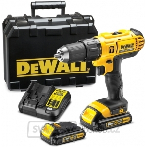 Aku příklepová vrtačka/šroubovák DeWALT DCD776C2 18V, 2x1,3Ah gallery main image