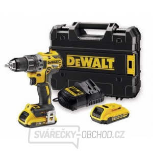 Aku bezuhlíková vrtačka a šroubovák DeWALT DCD791D2 18V, 2x2,0 Ah +  Kufr