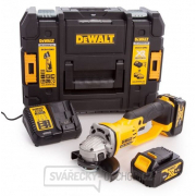 Aku úhlová bruska 125mm DeWalt DCG412M2 18V XR 2x4,0Ah + kufr Aku úhlová bruska 125mm DeWalt DCG412M2 18V XR 2x4,0Ah + kufr gallery main image