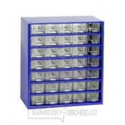 Závěsná skříňka 35 M - modrá 6730M Závěsná skříňka 35 M - modrá 6730M gallery main image