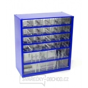 Závěsná skříňka - 20 M, 2 S, 1 V - modrá 6731M Závěsná skříňka - 20 M, 2 S, 1 V - modrá 6731M gallery main image