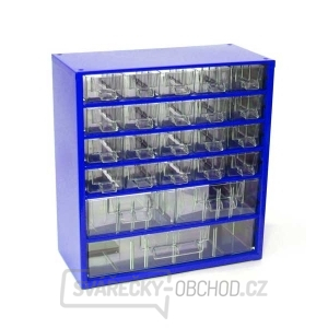 Závěsná skříňka - 20 M, 2 S, 1 V - modrá 6731M Závěsná skříňka - 20 M, 2 S, 1 V - modrá 6731M gallery main image