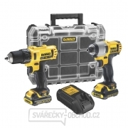 DCK211C2 Sada aku nářadí XR Li-Ion (aku vrtačka DCD710, rázový šroubovák DCF815) DeWalt Náhled