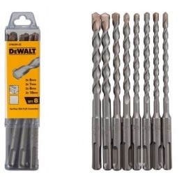 DT60300 sada vrtáků SDS-plus 8ks DeWALT gallery main image