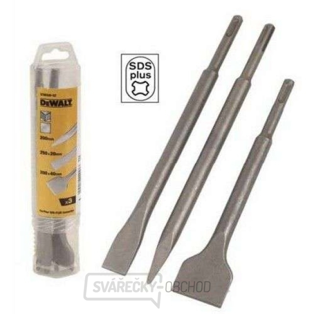 DT60330 sada sekáčů SDS plus 3ks DeWALT