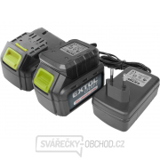 Aku vrtací šroubovák EXTOL Craft 18V Li-ion (2x), 1500mAh náhled