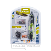 Bruska přímá aku 3,6V Li-ion, 1300mAh náhled