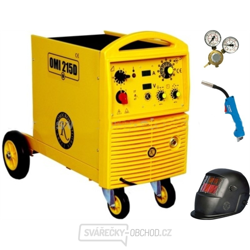 Svařovací technika - OMI 215D - kukla, hořák, ventil