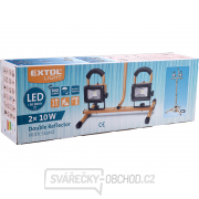 Reflektor LED, 2x800lm, se stojanem 125cm náhled
