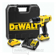DCD710D2 Aku vrtačka/šroubovák XR 10.8V, 2x 2,0Ah DeWalt + kufr gallery main image