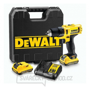 DCD710D2 Aku vrtačka/šroubovák XR 10.8V, 2x 2,0Ah DeWalt + kufr