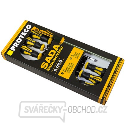 Sada šroubováků (PL + PZ) v krabici - 6ks gallery main image