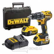 DCD791P2 Aku bezuhlíková vrtačka 18V XR 2x5,0 Ah DeWALT + kufr gallery main image