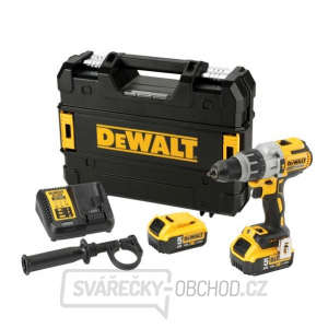 Aku třírychlostní příklepová vrtačka 18V, 2x 5,0Ah DeWALT DCD996P2 FLEXVOLT  + kufr gallery main image