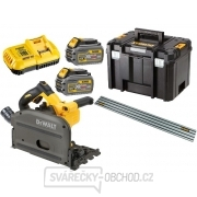 Aku ponorná kotoučová pila 54V, 2x 6Ah + lišta DeWALT DCS520T2R FLEXVOLT gallery main image