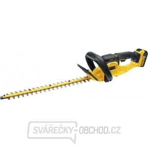 DCM563P1 Aku bezuhlíkový plotostřih XR Li-Ion 18V, 1x5,0Ah DeWALT 