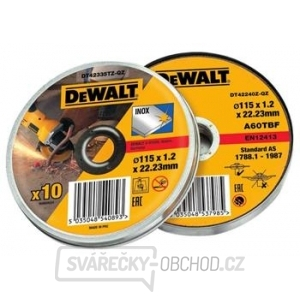 DT42335TZ kotouče do úhlových brusek 115mm 10ks DeWALT