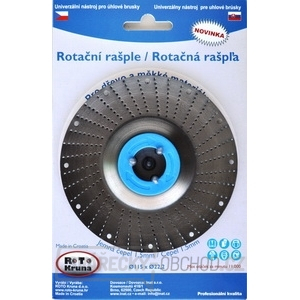 Rotační rašple 115x22,2mm - jemná čepel 1,5mm