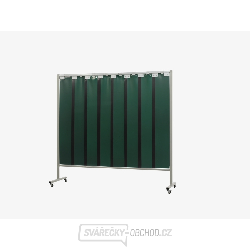 Svařovací zástěna OMNIUM GREEN 6-LAMELY 200x215 cm