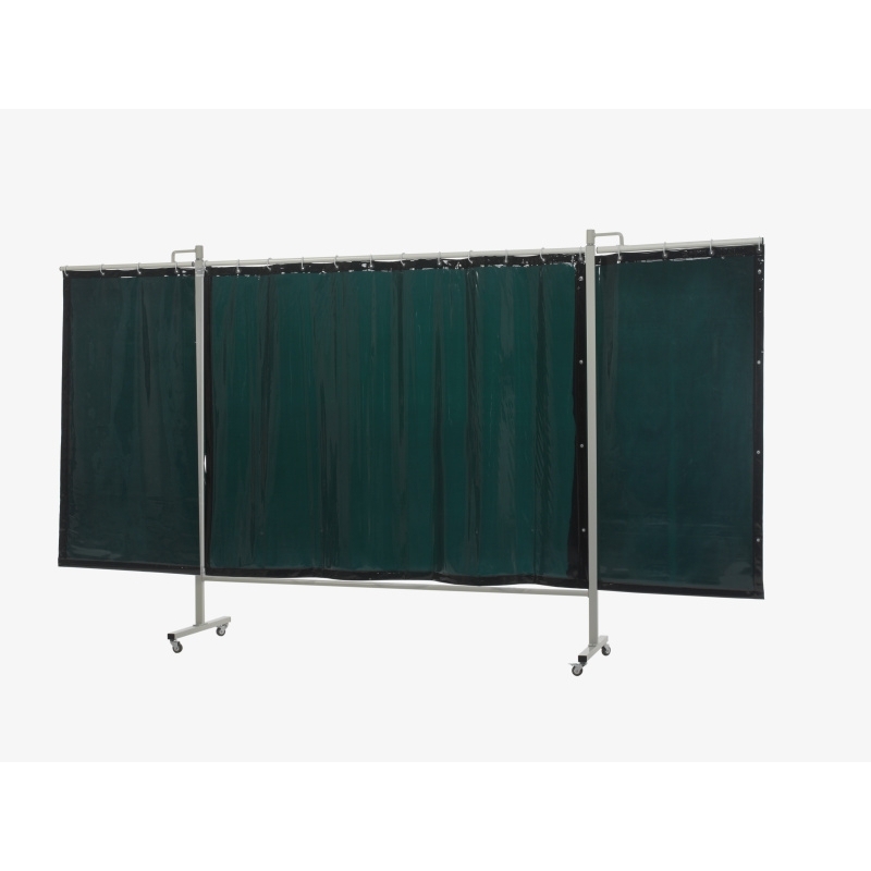 Levně CEPRO Ochranná svařovací zástěna Omnium Triptych GREEN 6 200x375 cm 36.36.16
