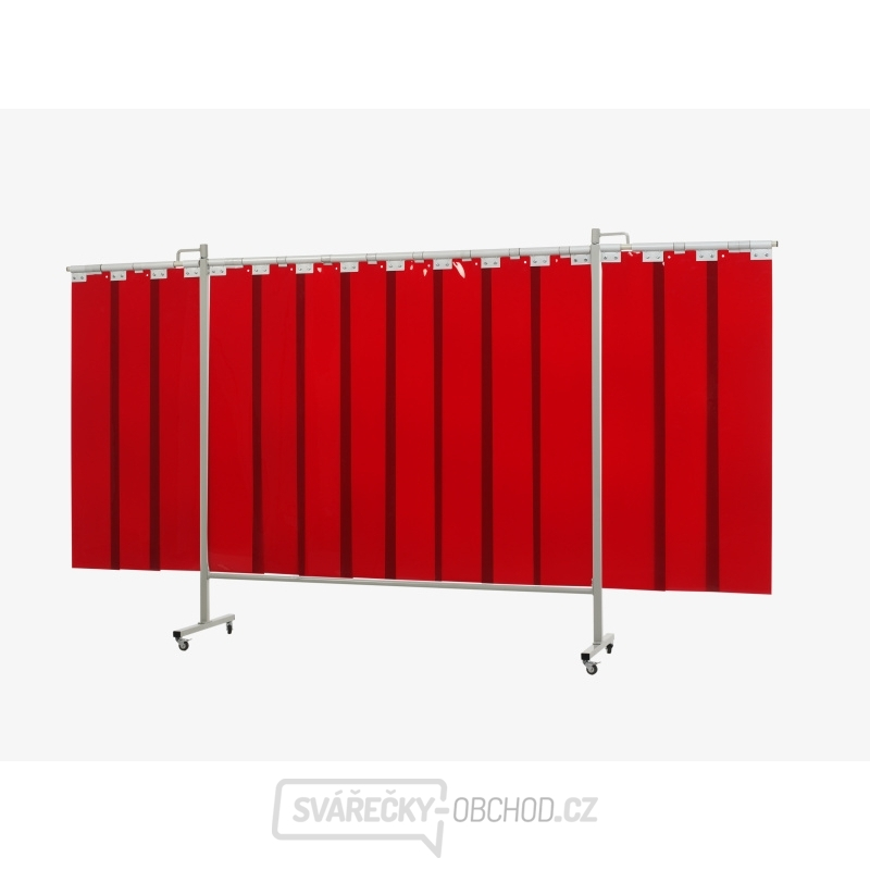 Ochranná svařovací zástěna Omnium Triptych- lamely 200x375 cm