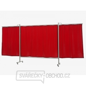 Ochranná svařovací zástěna Omnium Triptych XL 200x435 cm Ochranná svařovací zástěna Omnium Triptych XL 200x435 cm gallery main image