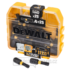 DT70558T Sada bitů s drážkou Torx T25, 25ks, 25 mm, torzní, DeWALT, 