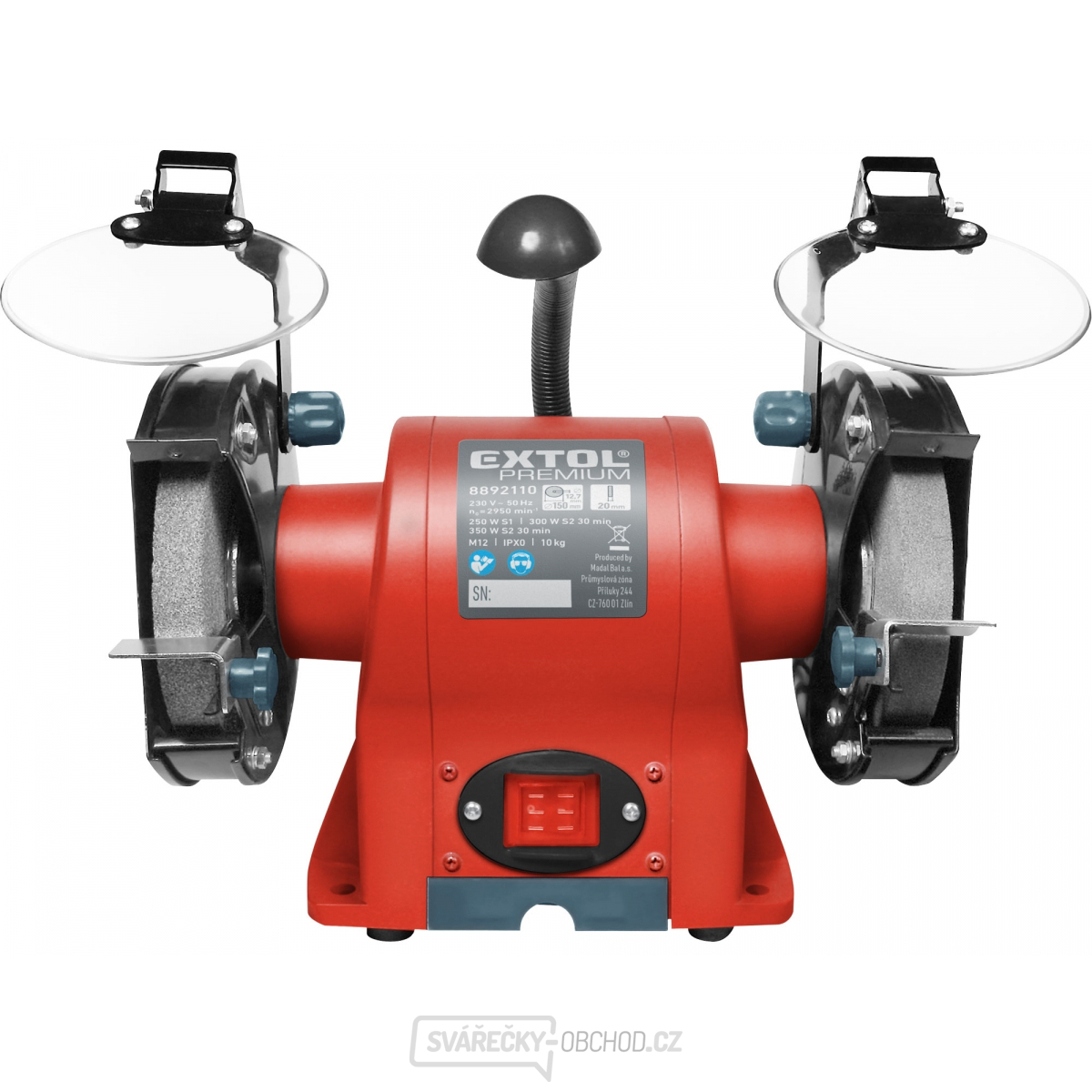 Stolní dvoukotoučová bruska BG 35L