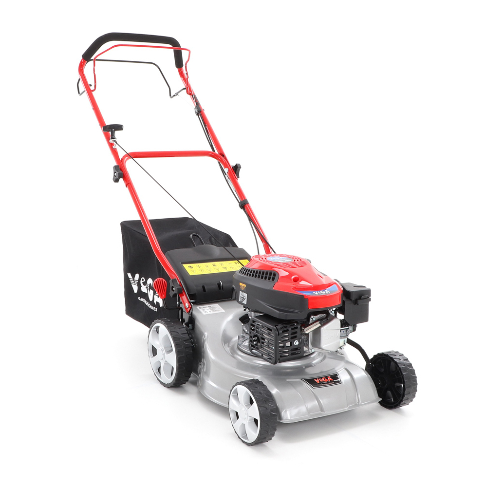 Levně Benzínová sekačka na trávu VeGA 404 SDX s pojezdem 01404SDX + Sestavení a zprovoznění sekačky/traktoru v hodnotě 499 Kč + Záruka 3 roky viz podmínky záruky