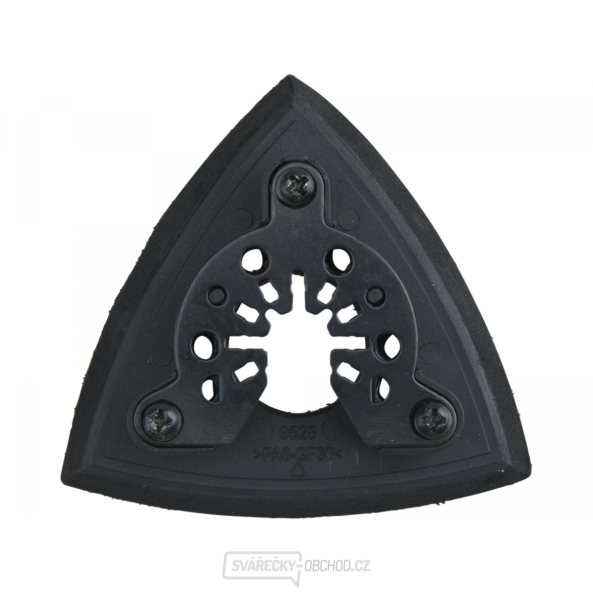 Nosič brusných výseků delta, 90mm, suchý zip